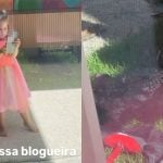 Mini blogueiras: Filhas de Virginia gravam invasão de lagarto na mansão da mãe