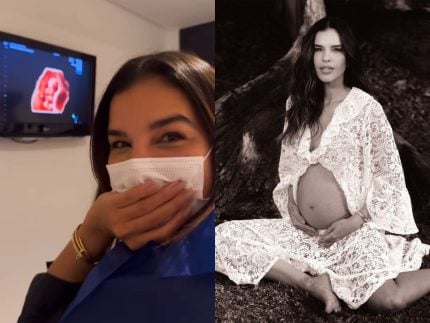 Mariana Rios compartilha primeiro ultrassom do filho: “Sinto tua vida”