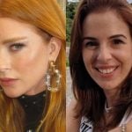 Marina Ruy Barbosa exibe bastidores de série sobre Suzane von Richthofen