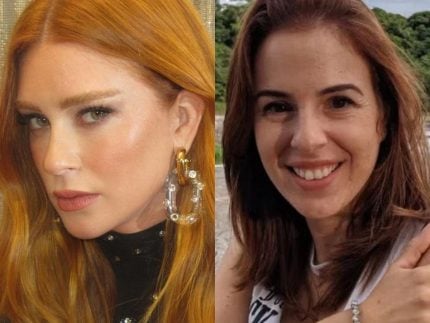 Marina Ruy Barbosa exibe bastidores de série sobre Suzane von Richthofen