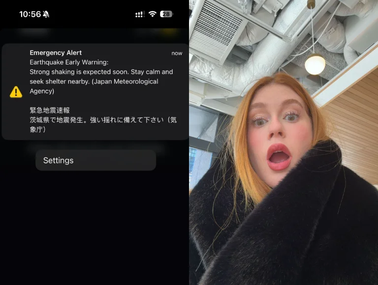 Marina Ruy Barbosa leva susto com terremoto de magnitude 5,3 no Japão