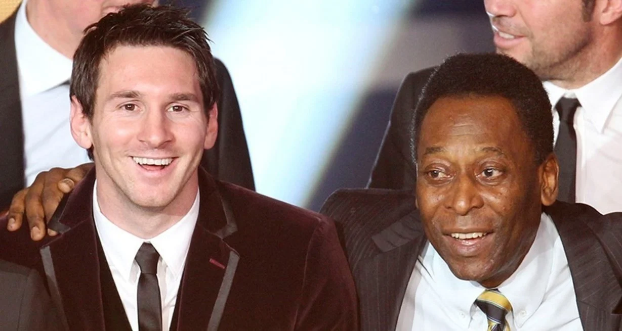 messi y pele