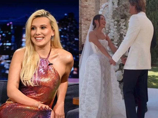 Millie Bobby Brown enganou fotógrafa que tentou revelar vestido de noiva da atriz