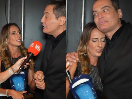 Monique Arruda relembra 20 anos de parceria com Leo Dias e exalta jornalista: “Não tem ego”