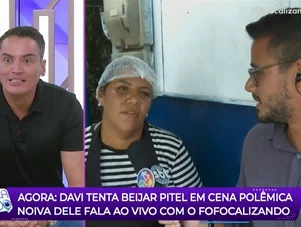 Mulher de Davi fala sobre caso envolvendo Pitel e amizade com Isabelle. Veja!