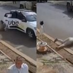 Passageira se joga de carro em movimento para não pagar corrida no interior de SP