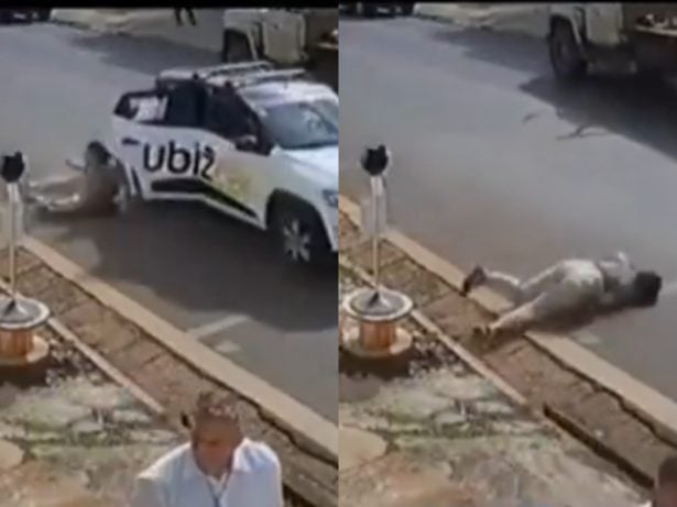 Passageira se joga de carro em movimento para não pagar corrida no interior de SP