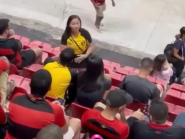 “Falava que era solteiro”: mulher traída em estádio conta o que ouviu da amante
