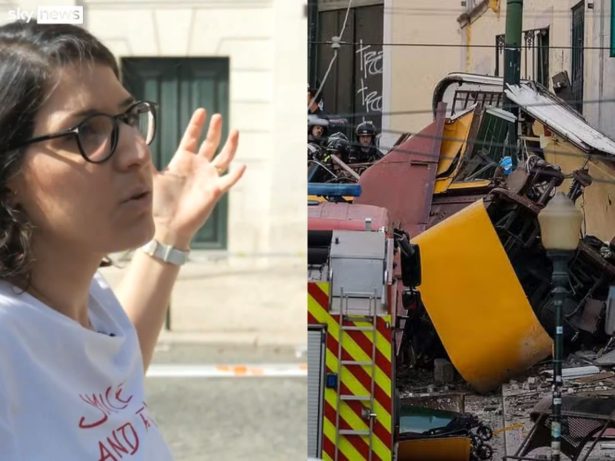 Turista lança filho pela janela para salvá-lo de acidente em bonde de Lisboa