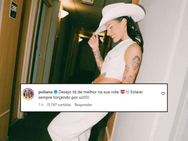 Mãe de Zé Felipe comenta foto de Ana Castela e deseja felicidades: “Sempre torcendo”
