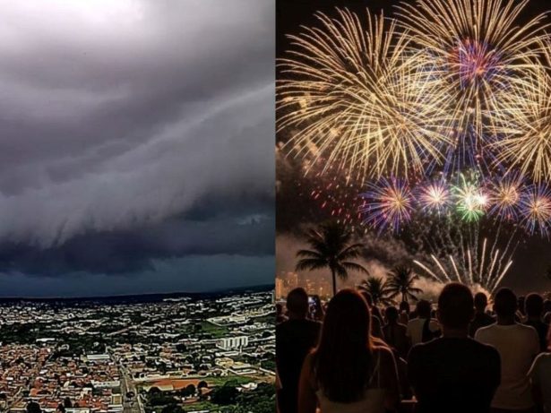 Virada em alerta: chuva forte e risco de granizo podem afetar o Réveillon no Rio