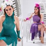 Naiara Azevedo comemora o Carnaval com moda sustentável e looks feitos à mão