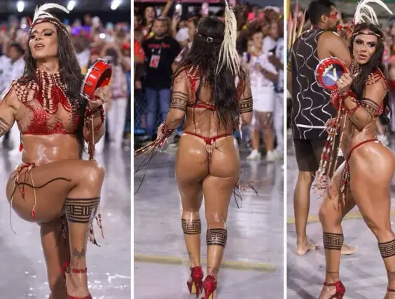 Nem tudo são flores: Vivi Araújo revela perrengue com figurino em ensaio de Carnaval