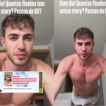 Com ironia, Léo Picon rebate bronca da mãe após aparecer de cueca: “Não é um ato obsceno”