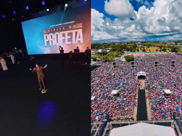Evento com Bispo Bruno Leonardo reúne mais de 100 mil pessoas em Salvador