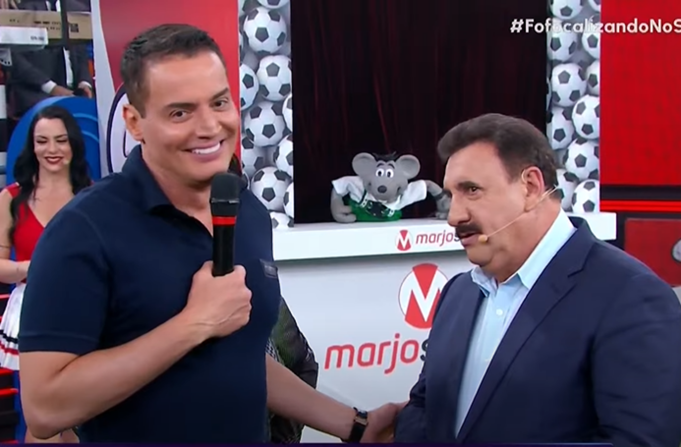 Leo Dias em participação no Programa do Ratinho (Reprodução: SBT)