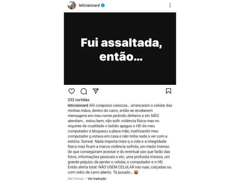 Reprodução Instagram