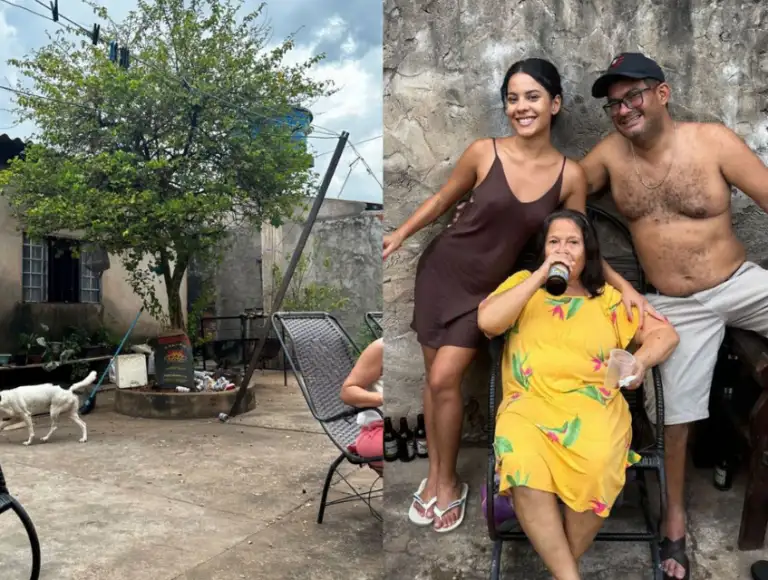 Bella Campos mostra simplicidade da casa da família e surpreende