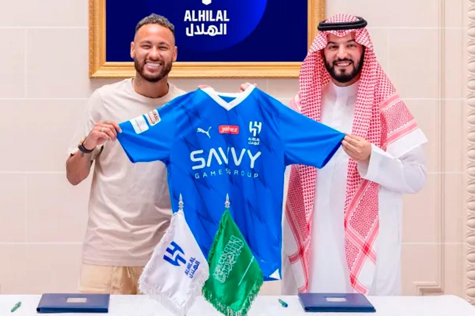 Saiba quanto Neymar receberá por publi promovendo a Arábia Saudita