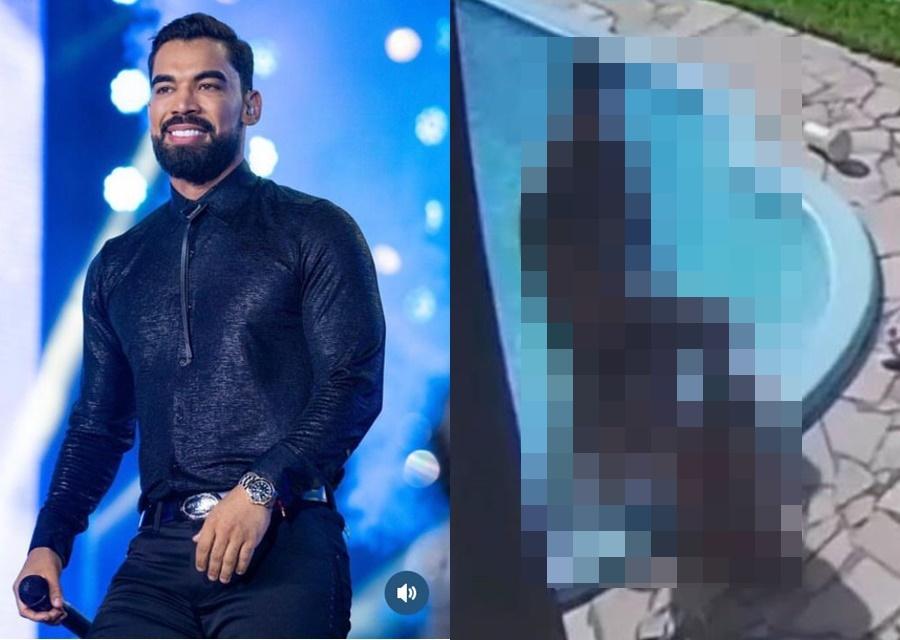 Cantor sertanejo é flagrado fazendo sexo em piscina. Saiba quem