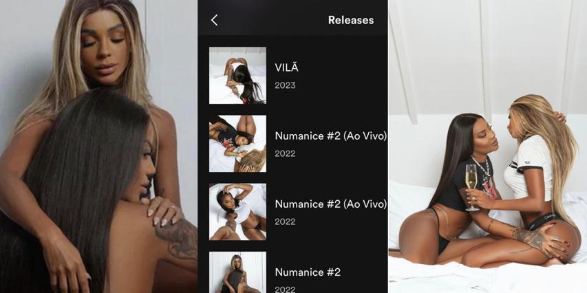 Com fotos provocantes, Ludmilla anuncia versão ao vivo de nova faixa