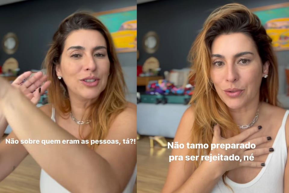 Fernanda Paes Leme é ignorada por famosa em festa de Preta Gil