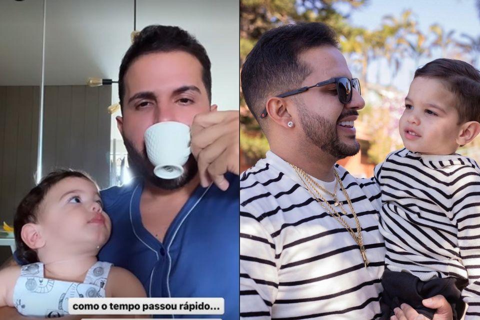 Após ter traição revelada, Babal  Guimarães posta foto com o filho
