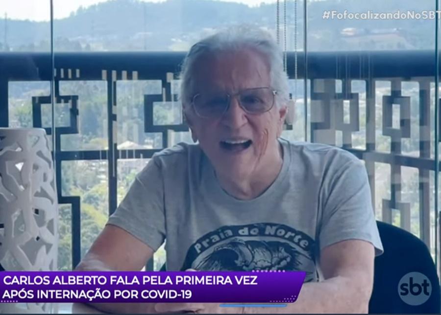 Carlos Alberto de Nóbrega atualiza estado de saúde após alta médica