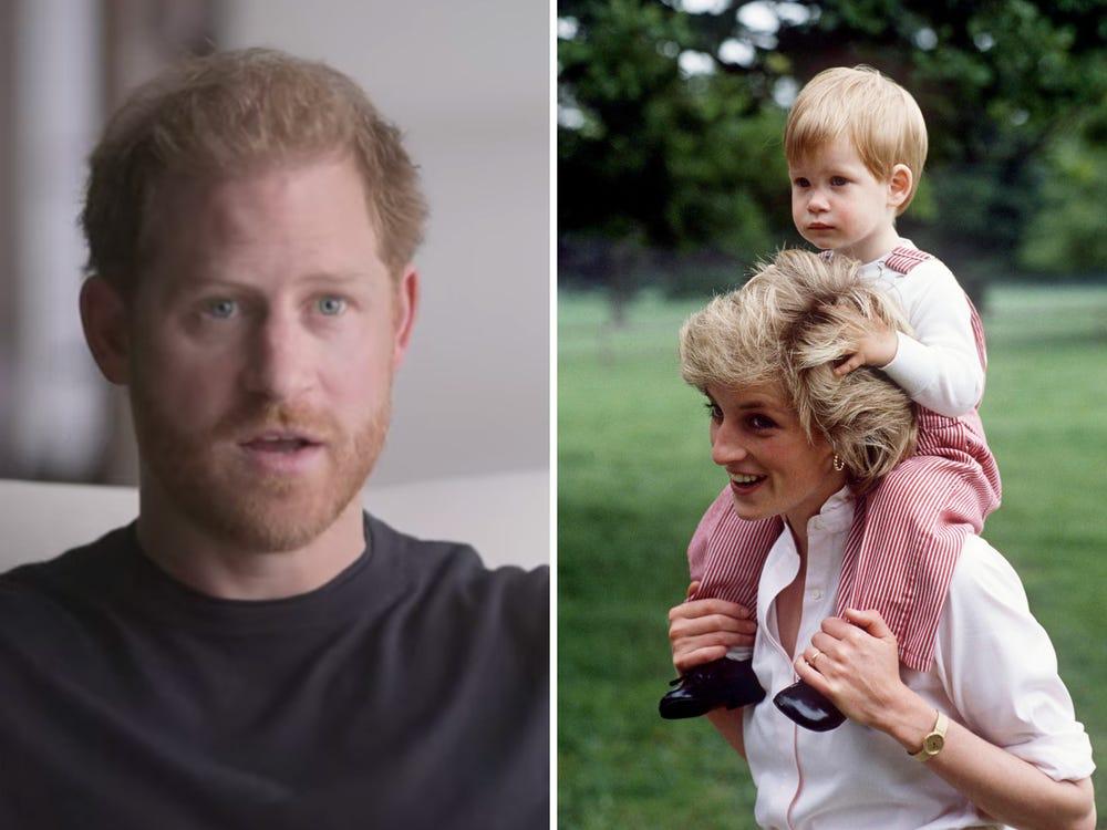 Príncipe Harry diz que só chorou pela morte da mãe após 16 anos