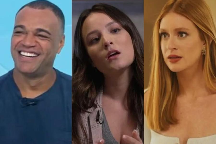 Larissa no Fantástico, Marina de volta à Globo e Denilson em festa: a semana na TV