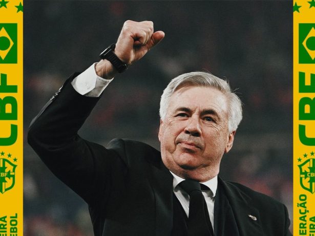 CBF anuncia Carlo Ancelotti como novo treinador da Seleção Brasileira