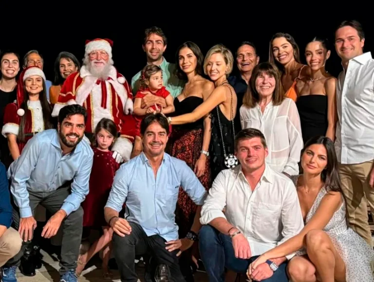 Família Piquet no Natal. Foto: Reprodução