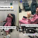 Luan Pereira é diagnosticado com pedras nos rins e está em repouso domiciliar