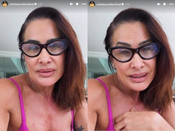 Scheila Carvalho rebate críticas por sua mãe vender churros aos 84 após enchentes em MG