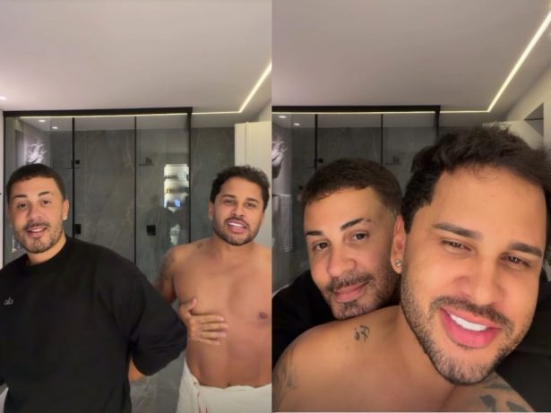 Carlinhos e Lucas Guimarães incendeiam a web: “A gente fez amor quase todos os dias”