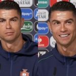 Messi e invertida em repórter: Cristiano Ronaldo viraliza em coletiva da seleção
