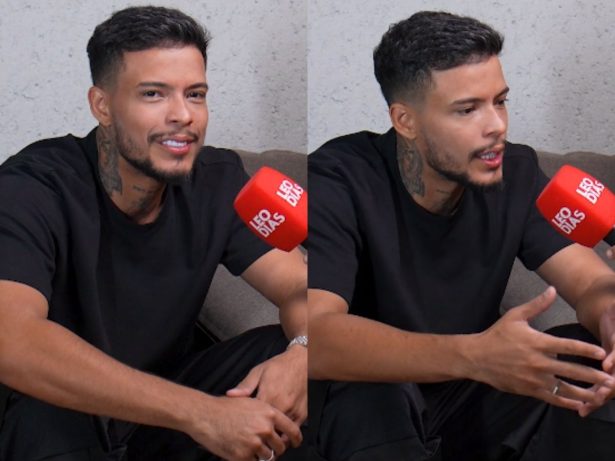 Felipe Amorim relembra início na música e fala sobre namoro com Duda Kropf