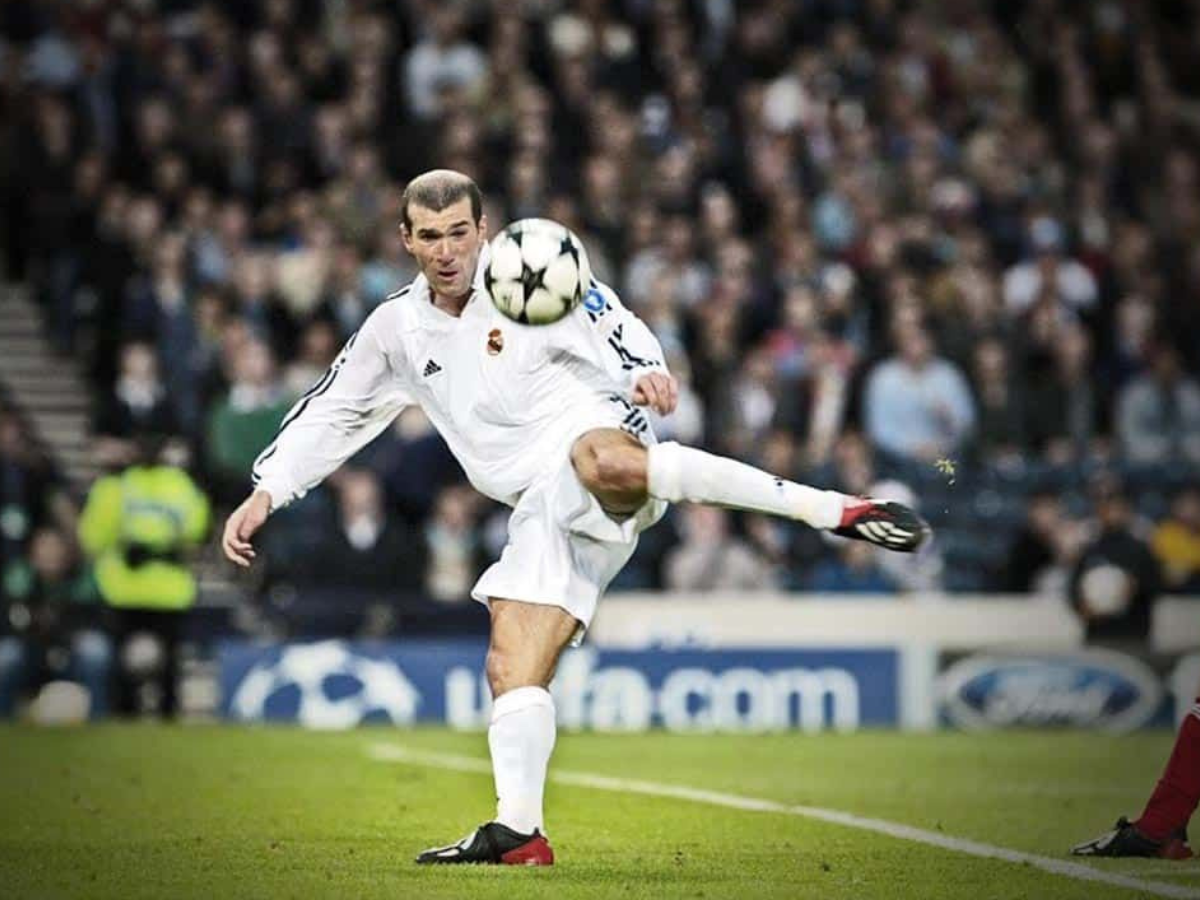 O voleio de Zidane/Reprodução