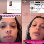 Kamylinha explica motivo de não mostrar o rosto da filha e relata rotina pós-parto