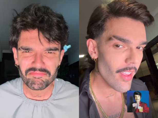 Luan Pereira muda o visual e ri de si mesmo ao ser comparado com Zé Bonitinho