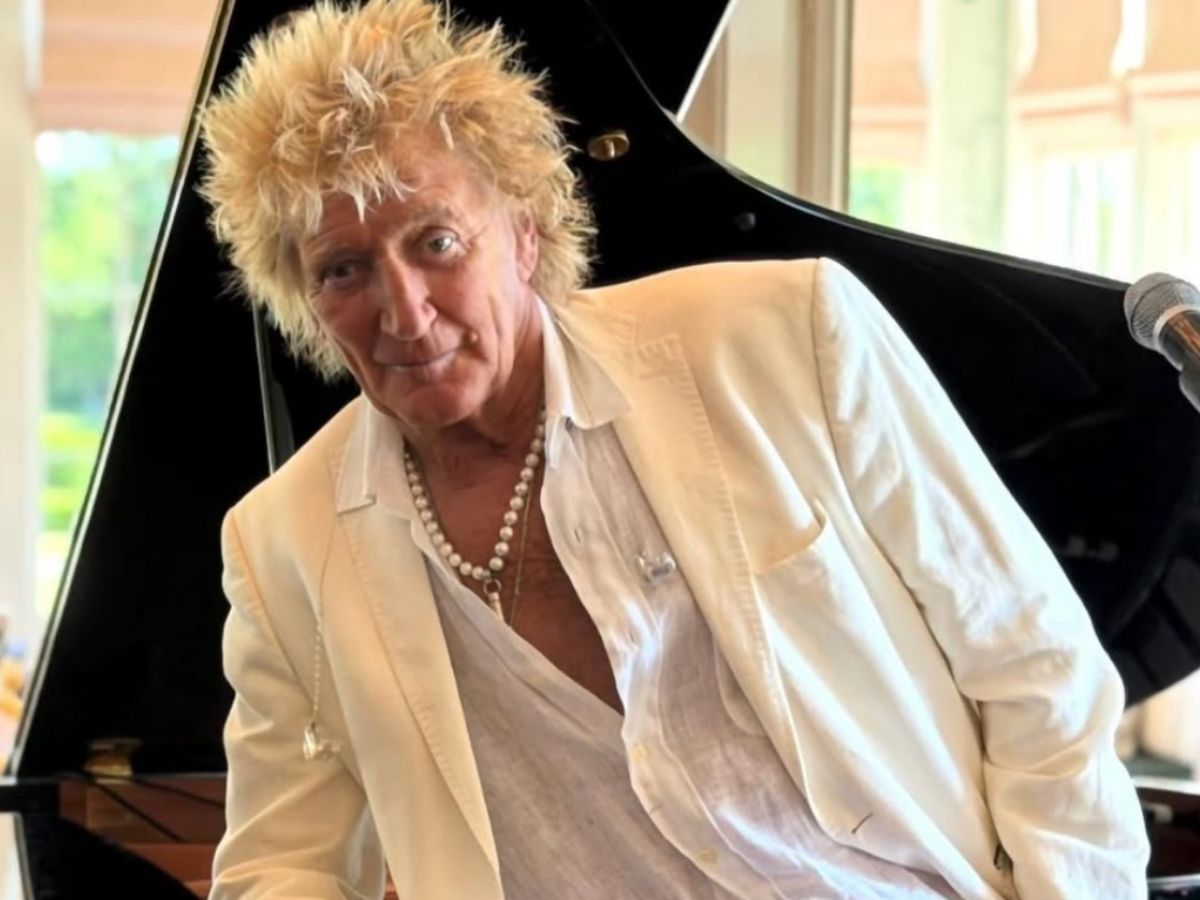 Reprodução / Instagram: @sirrodstewart Reprodução / Instagram: @sirrodstewart