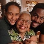 Taís Araújo e Lázaro Ramos recebem Graça Machel, viúva de Mandela, em encontro no RJ