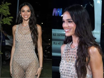 Portal LeoDias acompanha chegada de Bruna Marquezine à festa e revela detalhes do look da atriz