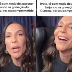 Mainha Coldplay: Ivete responde fã comprometido que beijou outra na gravação de DVD