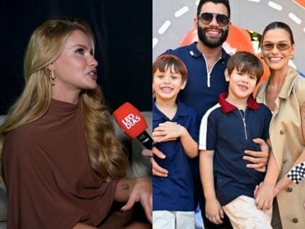 Andressa Suita se apaixonou ainda mais por Gusttavo Lima após vê-lo no papel de paizão