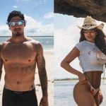 Gabriel Medina e Isabella Arantes assumem relação em viagem romântica para BA