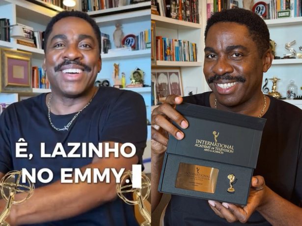 Lázaro Ramos vira membro da Academia do Emmy Internacional: “Votar em séries brazucas”