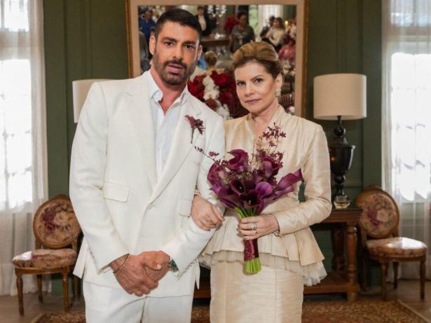 Vai causar! Cauã Reymond e Debora Bloch se casam em novo capítulo de “Vale Tudo”