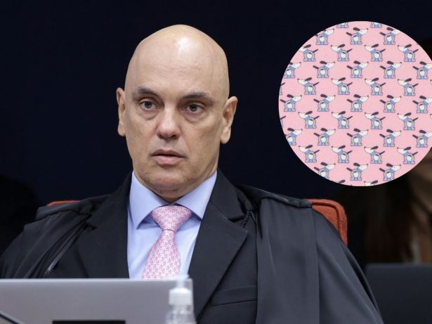 Moraes usa gravata de “cachorrinhos” de R$ 1 mil no 3º dia do julgamento de Bolsonaro
