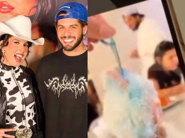 Não escapou! Amiga de Ana Castela grava Zé Felipe em churrasco da família da cantora